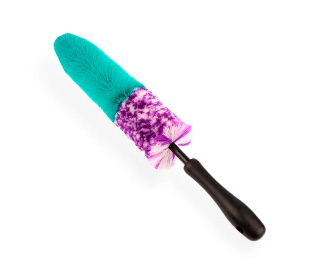 Thunder Purple Wool Green Nylon Wheel Brush