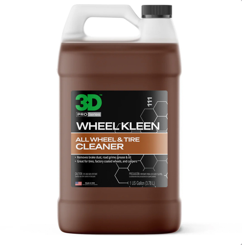3D Wheel Kleen All Wheel and Tire Cleaner 5 Gallon