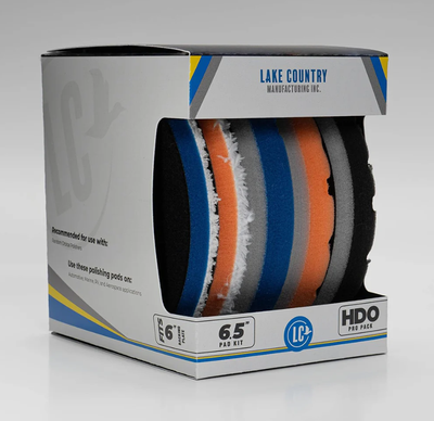Lake Country HDO CCS Pad Kit - 6.5&quot; (5 pads)