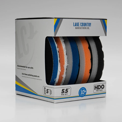 Lake Country HDO CSS Pad Kit - 5.5&quot; (5 pads)