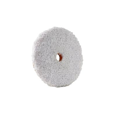 Lake Country Microfiber Light Cutting One Step Pad (OSP) - 5.25", White/Orange Lake Country Microfiber Light Cutting One Step Pad (OSP) - 5.25", White/Orange