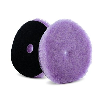 Lake Country Purple Foamed Wool Buffing/Polishing Pad - 5.5&quot;