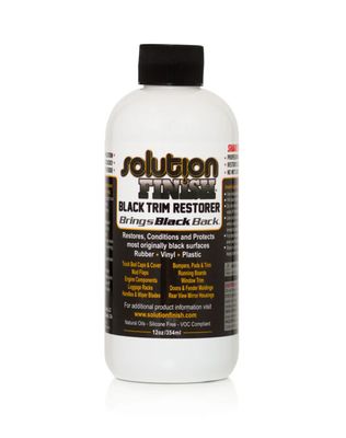 Solution Finish Trim Restorer 12 Oz Solution Finish Trim Restorer 12 Oz
