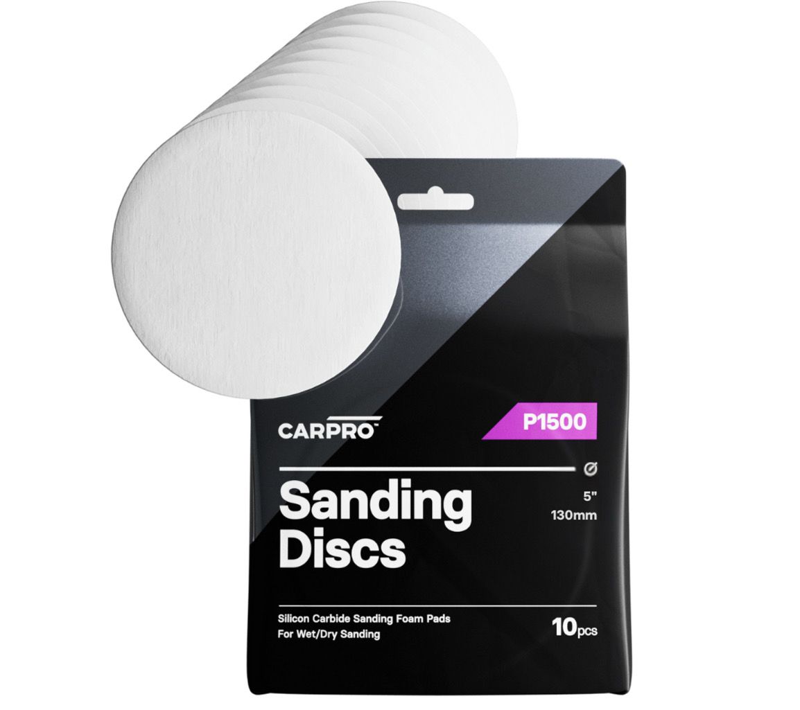 CARPRO Silicon Carbide Sanding Discs 3" - 1500 Grit (10 Packs) CARPRO Silicon Carbide Sanding Discs 3" - 1500 Grit (10 Packs)