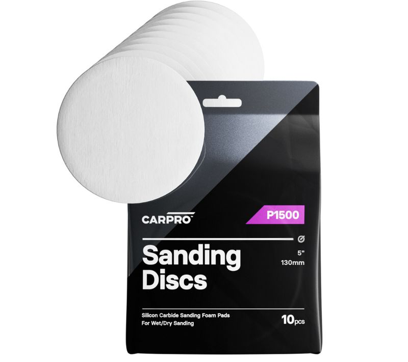 CARPRO Silicon Carbide Sanding Discs 3&quot; - 1500 Grit (10 Packs)