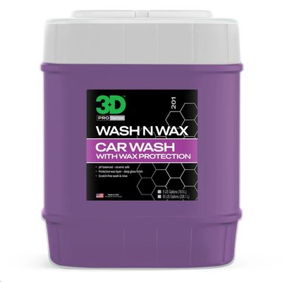 3D Wash N Wax - 5 Gallon 3D Wash N Wax - 5 Gallon