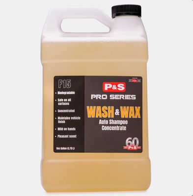 P&amp;S Wash &amp; Wax - 1 Gal