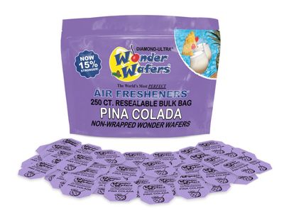 250 Count Non-Wrapped Wonder Wafers Bulk Bag - Pina Colada