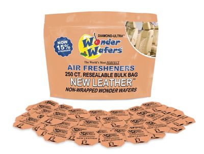 250 Count Non-Wrapped Wonder Wafers Bulk Bag - New Leather