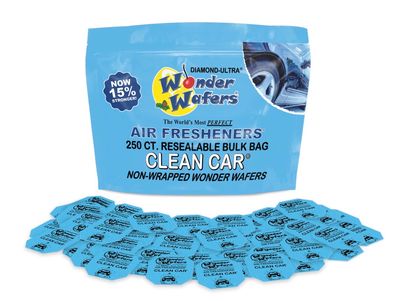 250 Count Non-Wrapped Wonder Wafers Bulk Bag - Clean Car