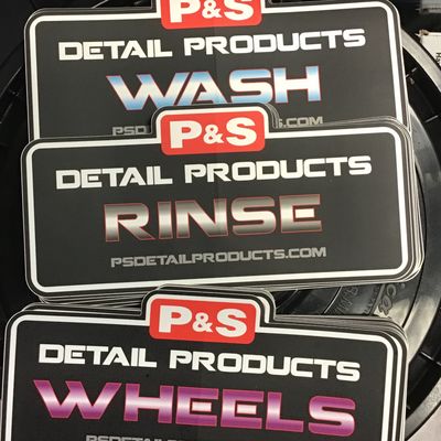 P&amp;S Bucket Sticker 3 - SET