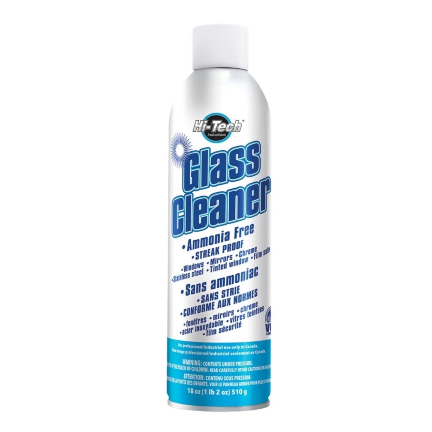 Hi-Tech Glass Cleaner - Ammonia Free