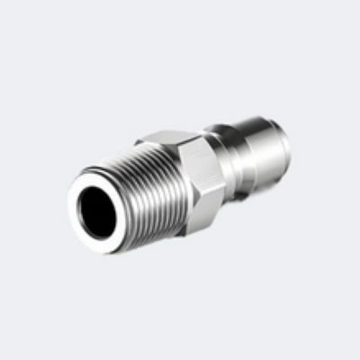 MTM 3/8 Quick Connect Plug NPT Male