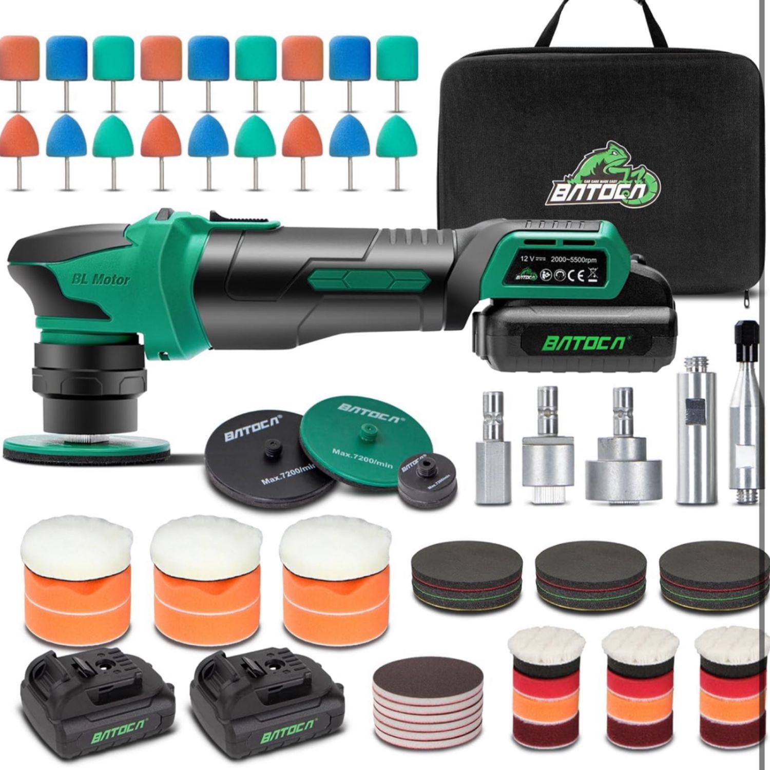 BATOCA S4 Cordless Multi-Polisher-Set
