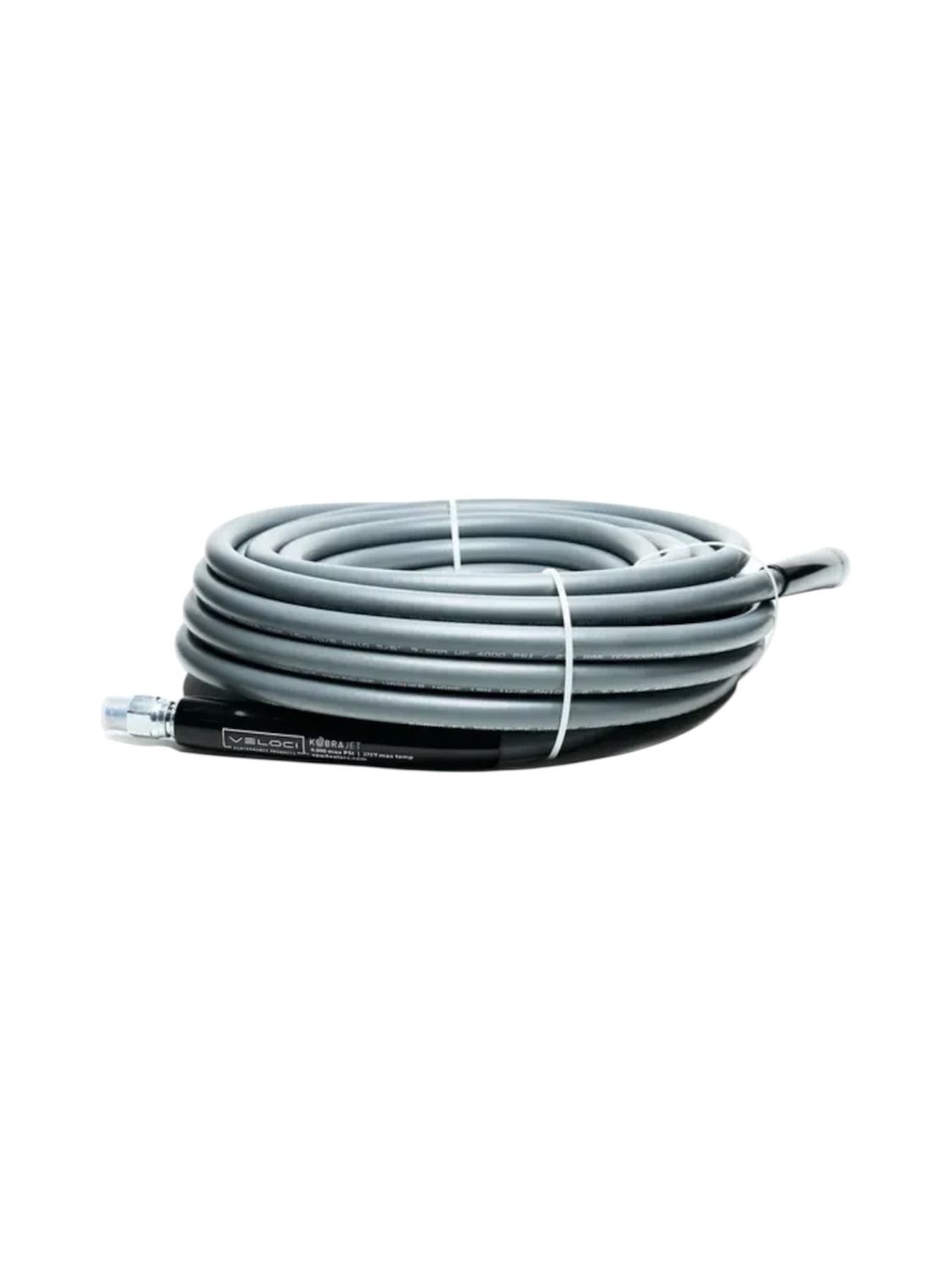 MTM KobraJet 50' 4,000 PSI Non-Marking Grey Hose