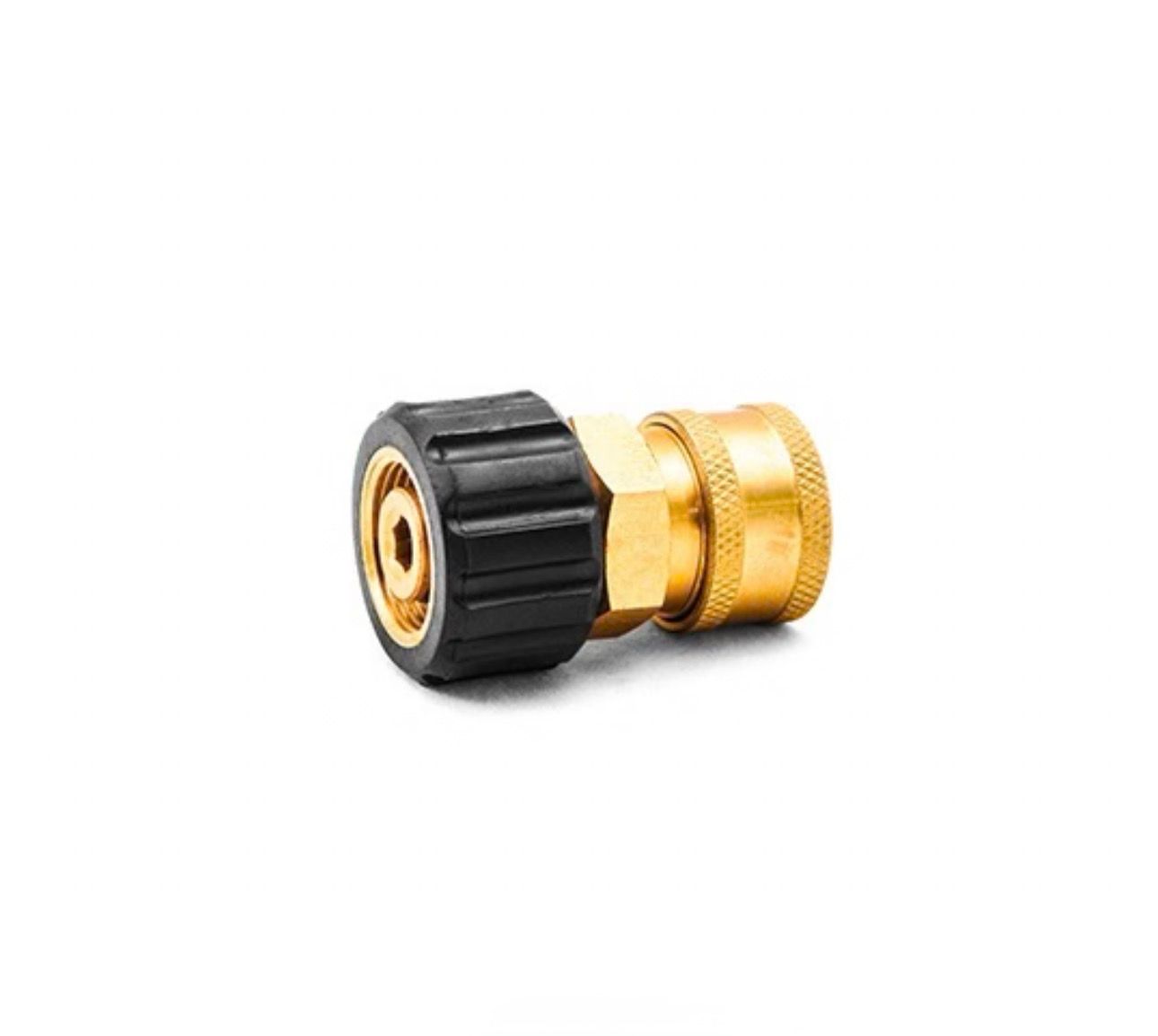 MTM 3/8" QC BRASS COUPLER X M22 F 14MM TWIST COUPLER