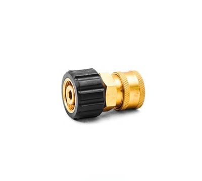 MTM 3/8" QC BRASS COUPLER X M22 F 14MM TWIST COUPLER