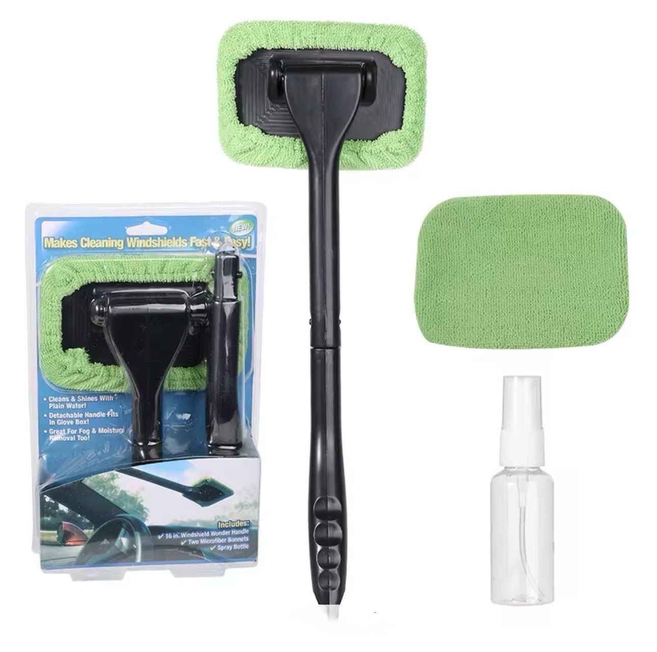 Microfiber Window Cleaning Brush Tool