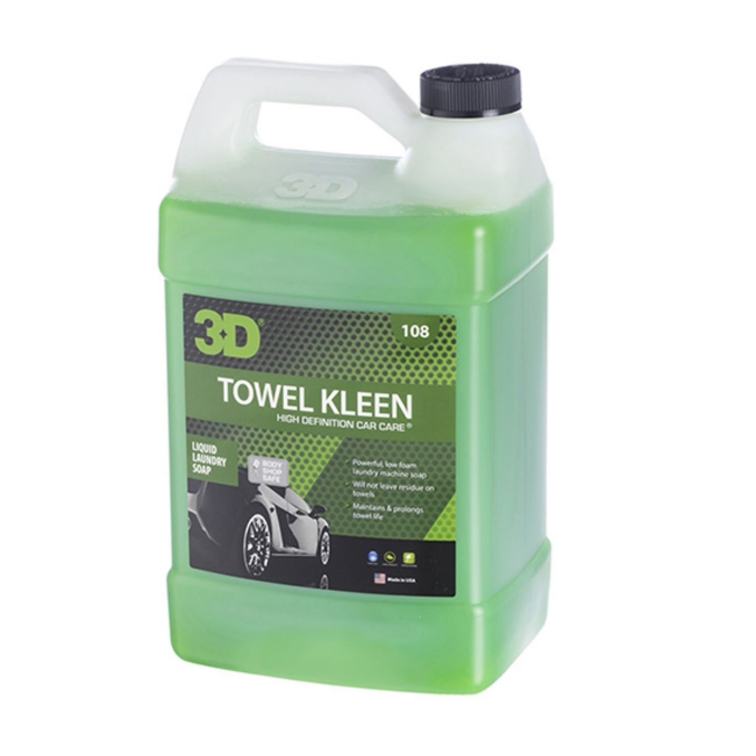 3D Towel Kleen, Towel Detergent - 1 Gallon