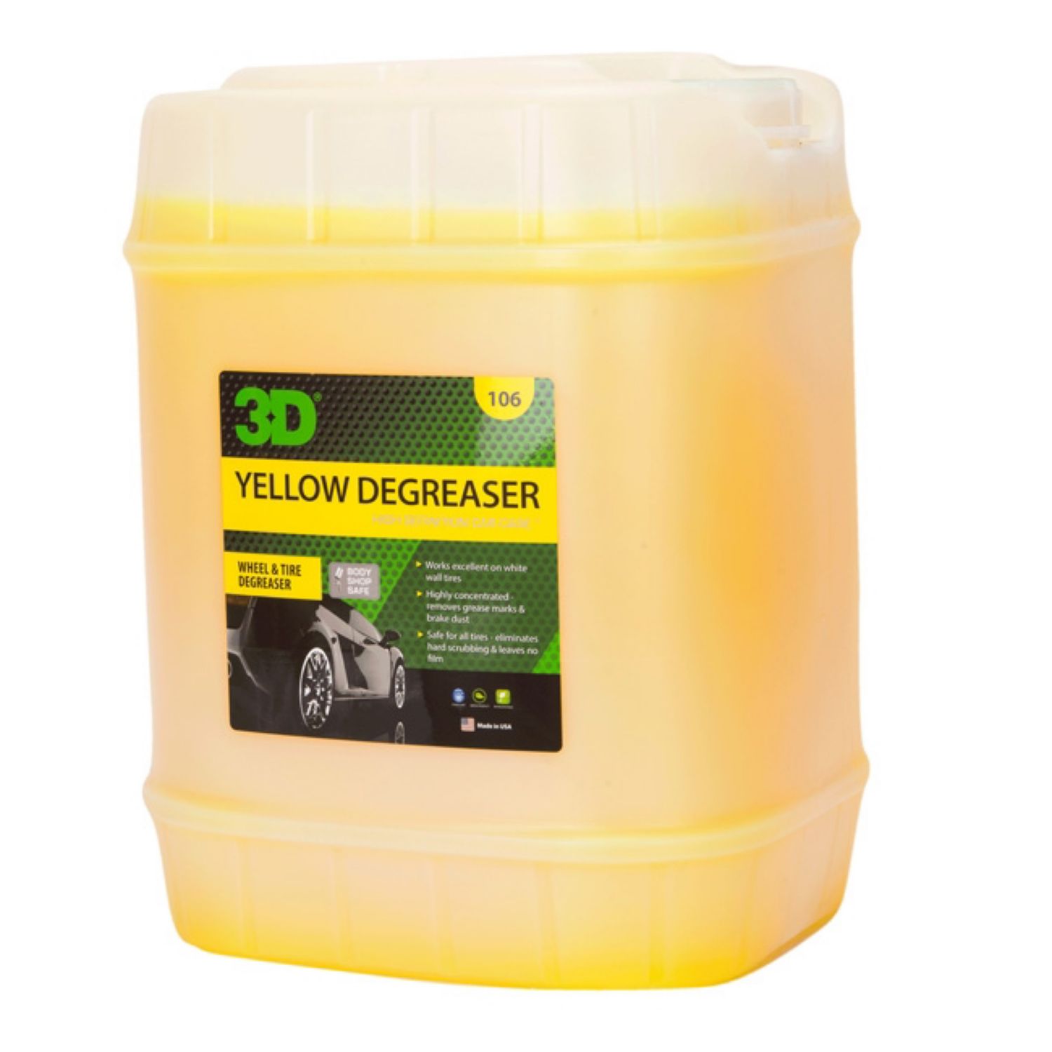 3D Yellow Degreaser - 5 Gallon