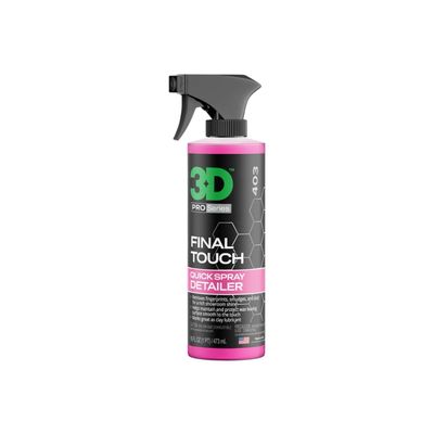3D Final Touch Quick Detailer - 16 Oz