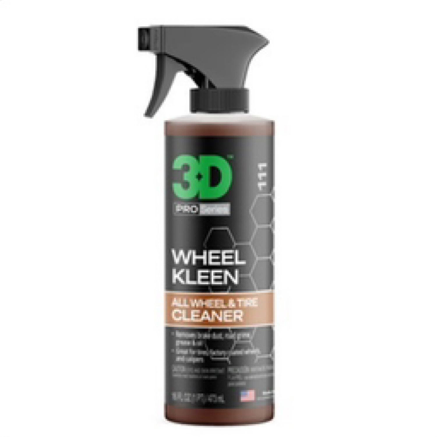 3D Wheel Kleen All Wheel and Tire Cleaner 16 Oz