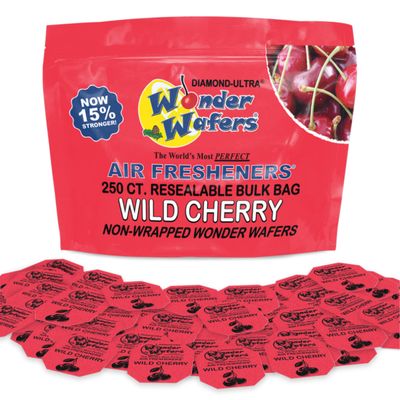 250 Count (Wild Cherry) Non-Wrapped Wonder Wafers Bulk Bag