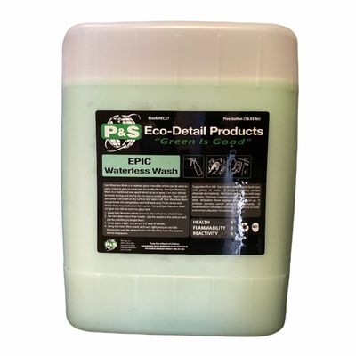 P&amp;S Eco Detail Epic Waterless Wash 5 Gallon