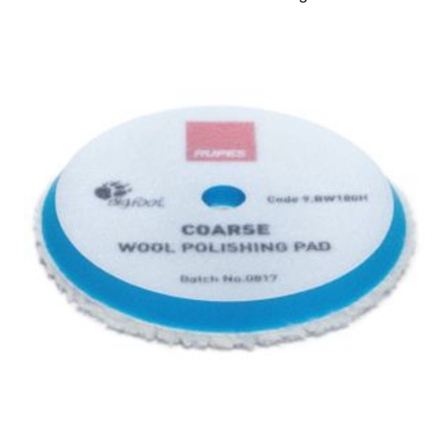 RUPES Coarse Wool Polishing Pad - 6 Inch