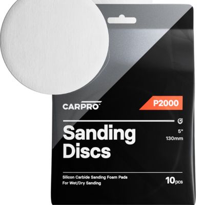 CARPRO Silicon Carbide Sanding Discs 5" - 2000 Grit (10 Packs)