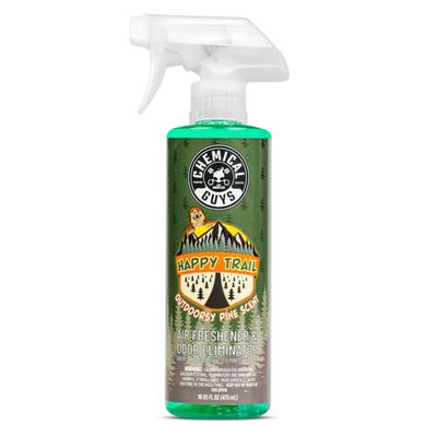 Chemical Guys Happy Trail Pine Scent Air Freshener &amp; Odor Eliminator (16 oz)