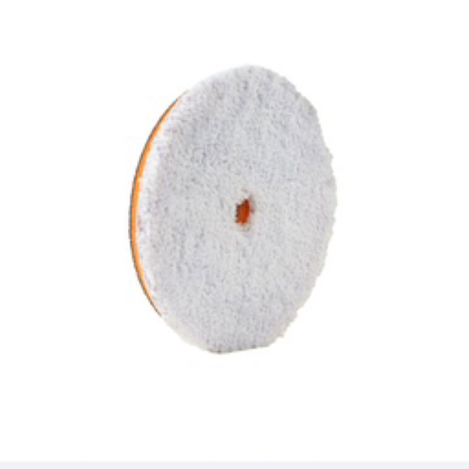 Lake Country Microfiber Light Cutting One Step Pad (OSP) - 6.25", White/Orange