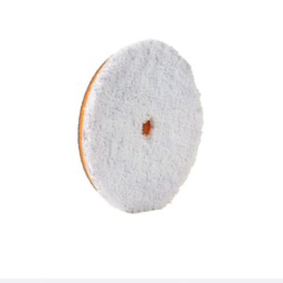 Lake Country Microfiber Light Cutting One Step Pad (OSP) - 6.25", White/Orange