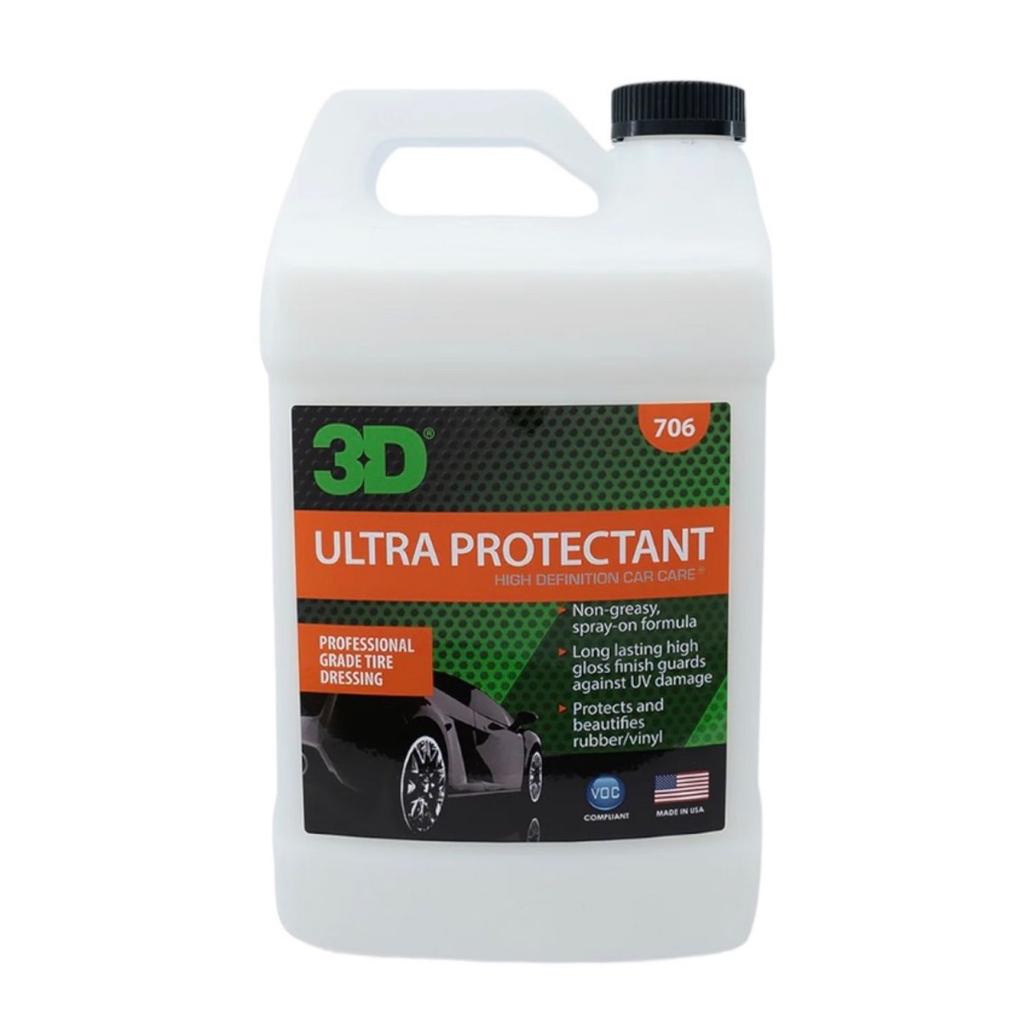 3D Ultra Protectant Tire Dressing - 1 Gallon