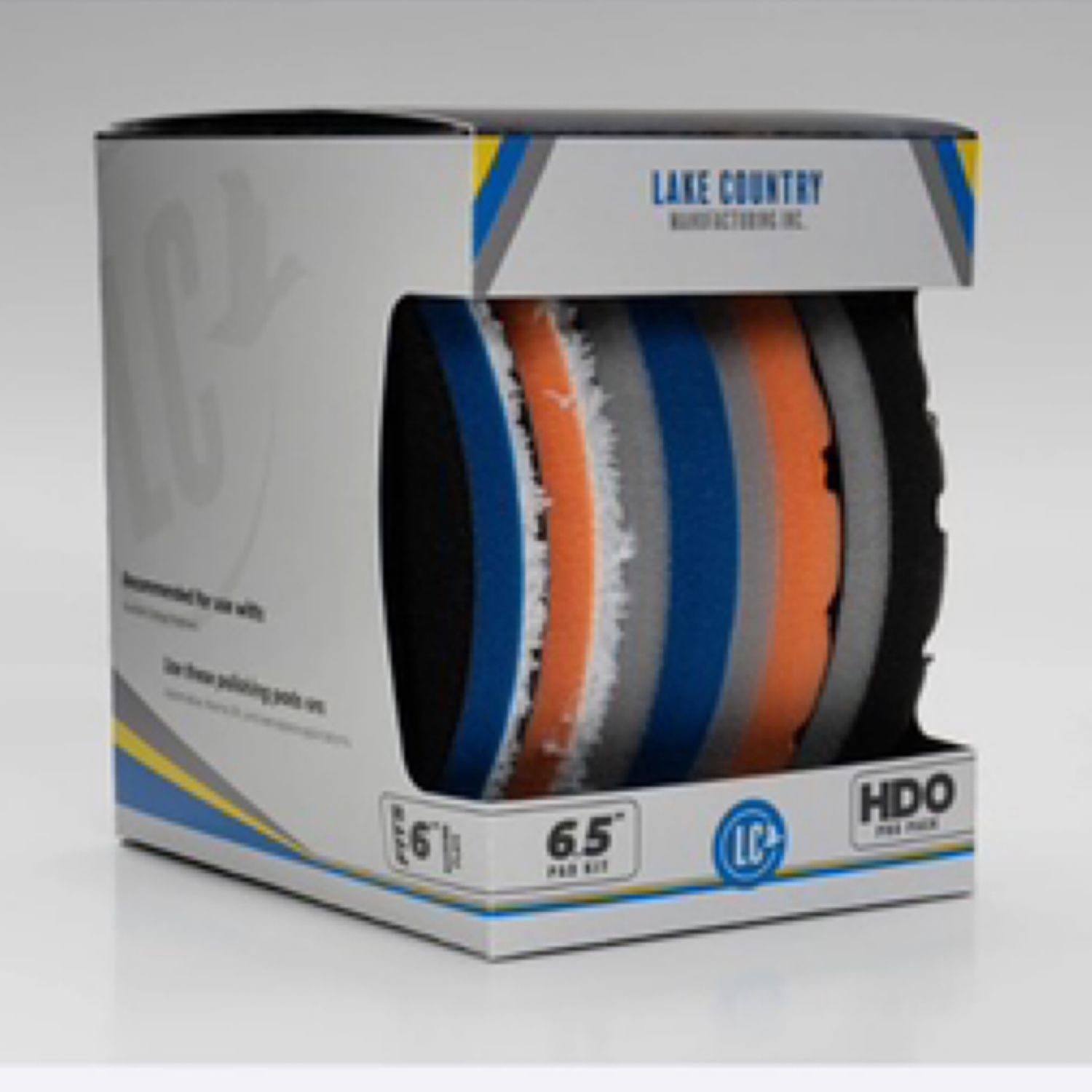 Lake Country HDO CCS Pad Kit - 6.5" (5 pads)