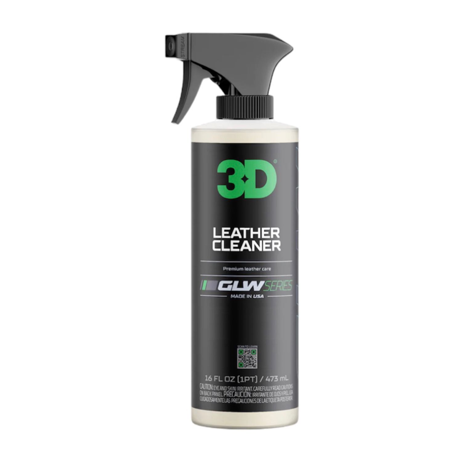 3D GLW Series Leather Cleaner 16 Oz