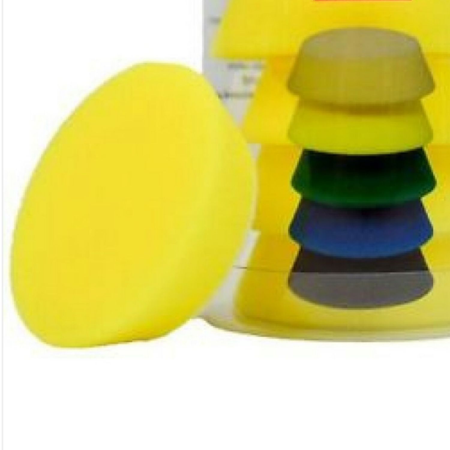 Rupes Foam Pads 2.75 inch - (YELLOW) 4 Pack