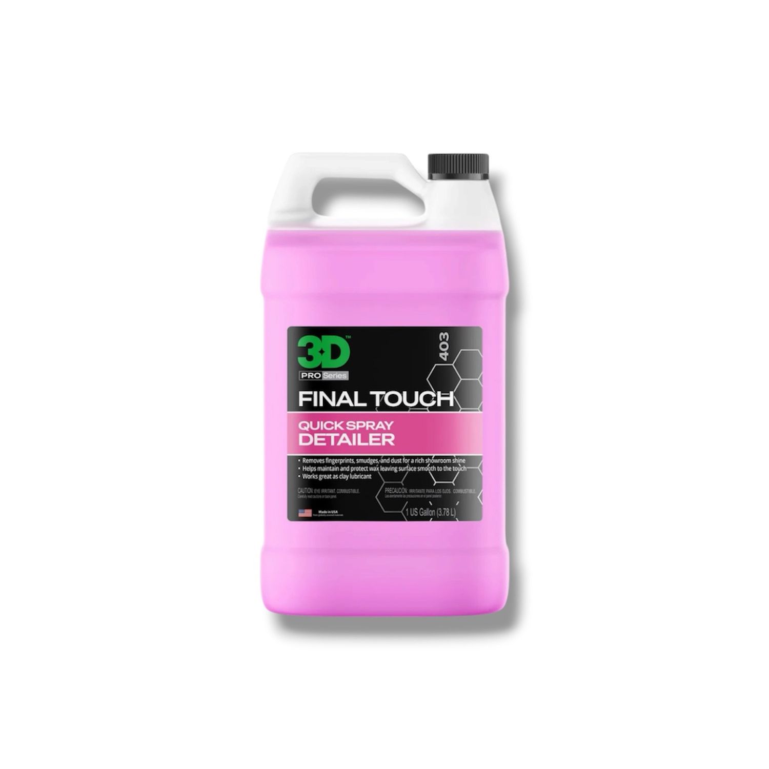 3D Final Touch Quick Detailer - 1 Gallon