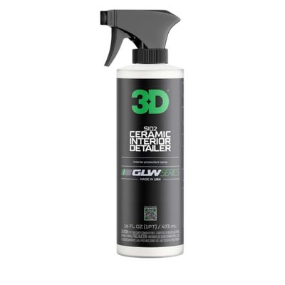 3D GLW Series SiO2 Ceramic Interior Detailer 16 Oz