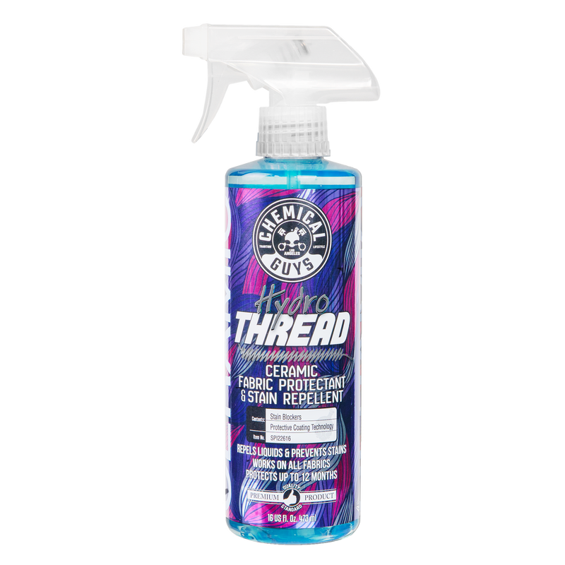 Chemical Guys Hydro Thread Ceramic Fabric Protectant &amp; Stain Repellent 16 Oz