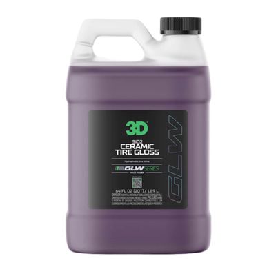 3D GLW Series SiO2 Ceramic Tire Gloss 64 Oz