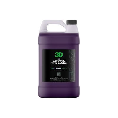 3D GLW Series SiO2 Ceramic Tire Gloss 1 Gallon