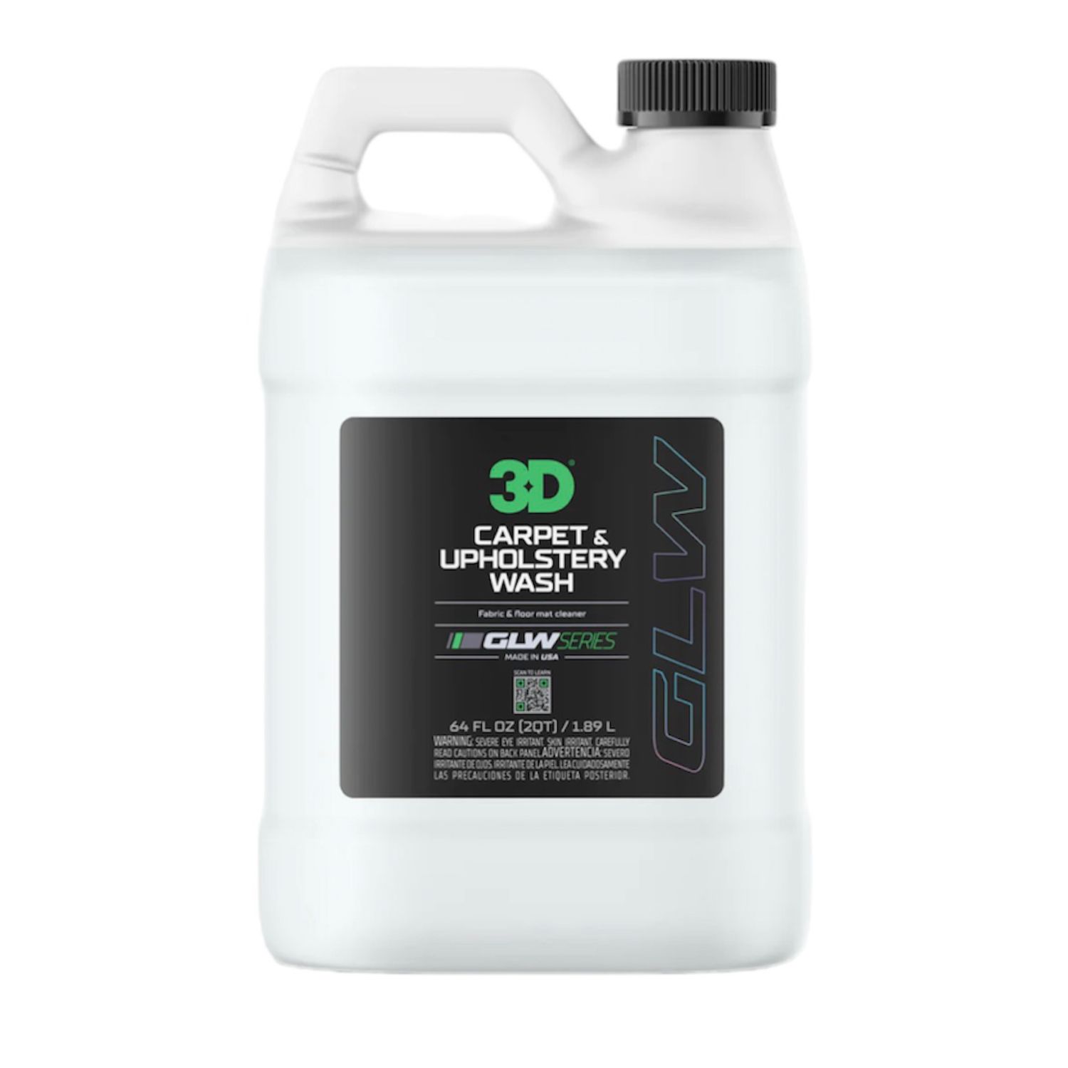3D GLW Series Carpet &amp; Upholstery Wash 64 Oz