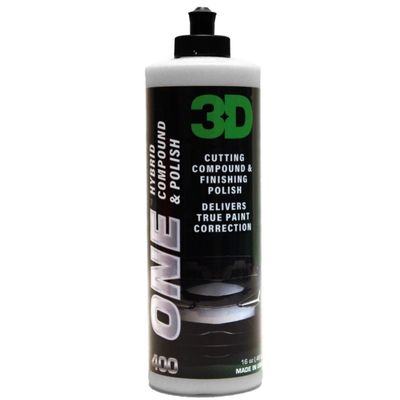 3D One, Hybrid Cutting Compound and Finishing Polish - 16 Oz