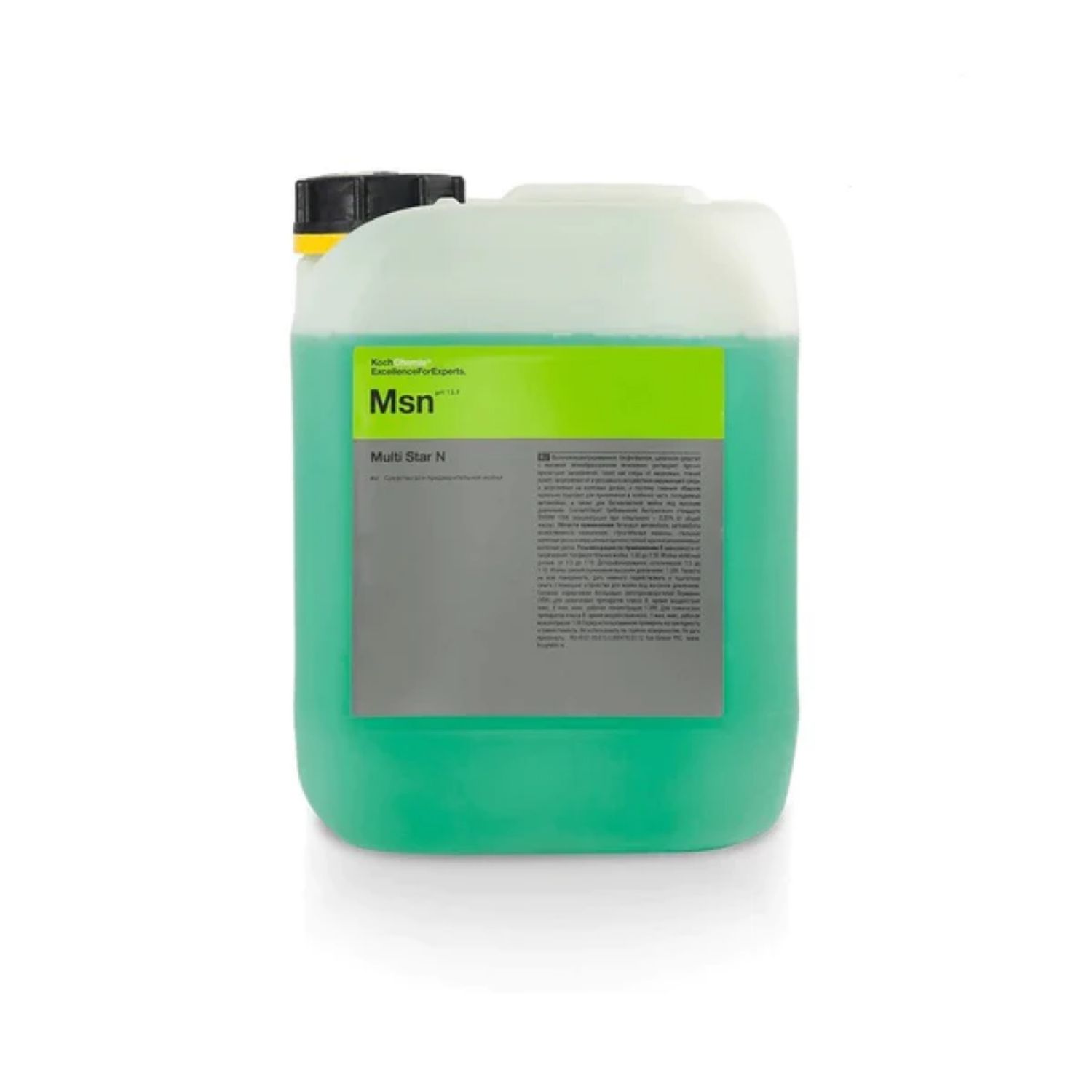 KOCH CHEMIE | Multi Star N 5 Liter | MSN Concentrated High Alkaline PreWash