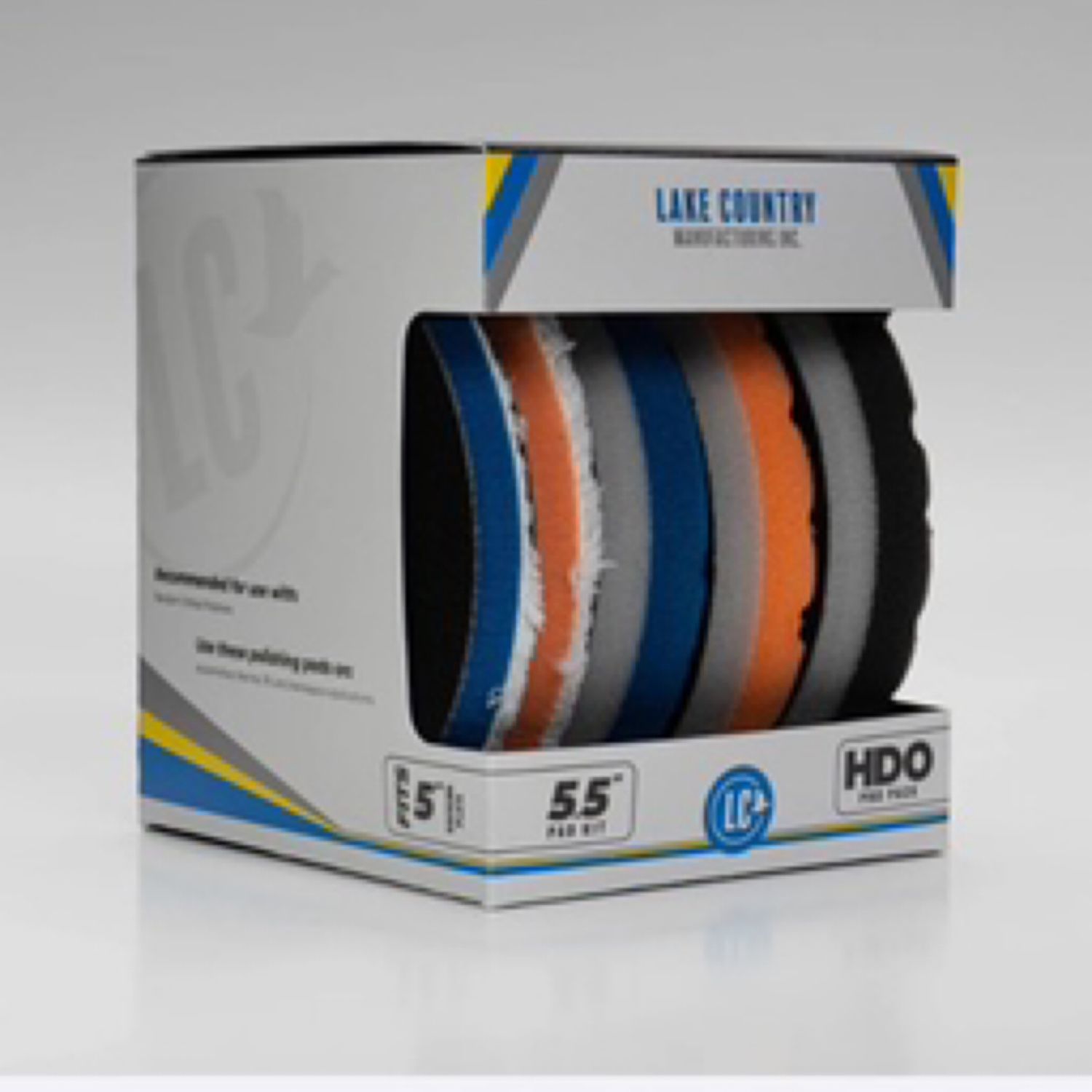 Lake Country HDO CSS Pad Kit - 5.5" (5 pads)