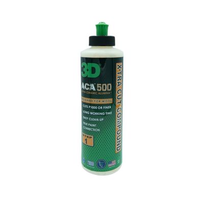 3D ACA 500 X-TRA CUT Compound - 8 Oz