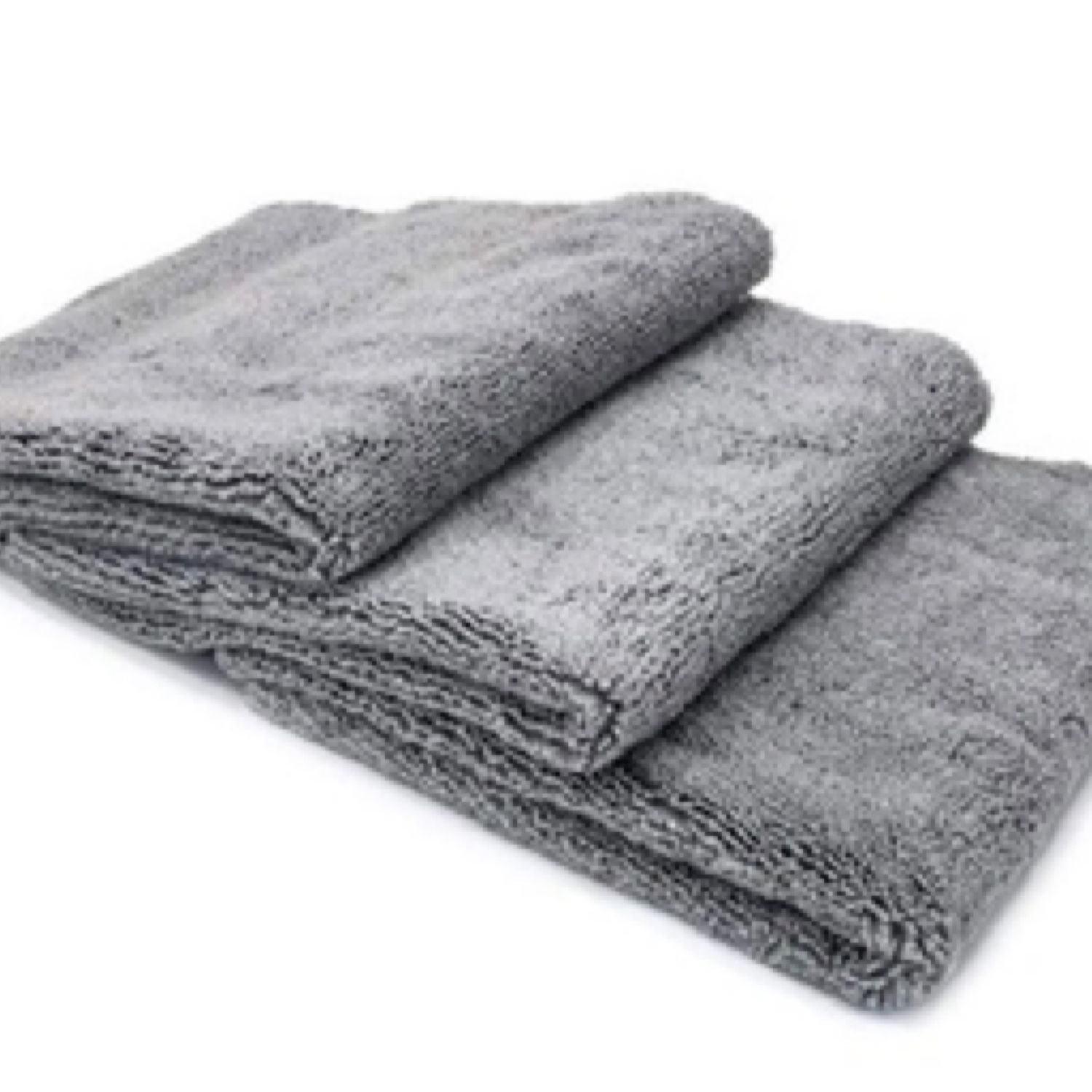 Gray Edgeless 550 GSM Microfiber Towel