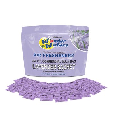 250 Count (Lavender Sachet) Non-Wrapped Wonder Wafers Bulk Bag