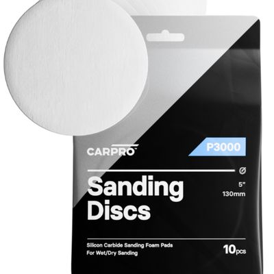 CARPRO Silicon Carbide Sanding Discs 5" - 3000 Grit (10 Packs)